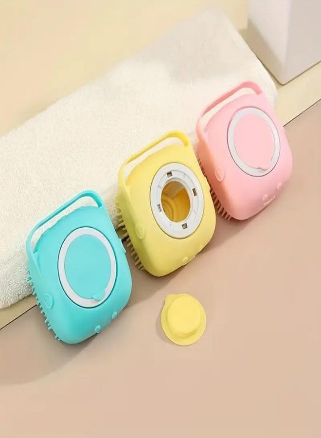 KittuPet مجموعة كيتو بيت للعناية بالكلاب والقطط 3 في 1، فرشاة تنظيف ذاتية التنظيف، قفاز استحمام مطاطي، وشامبو - Image 5